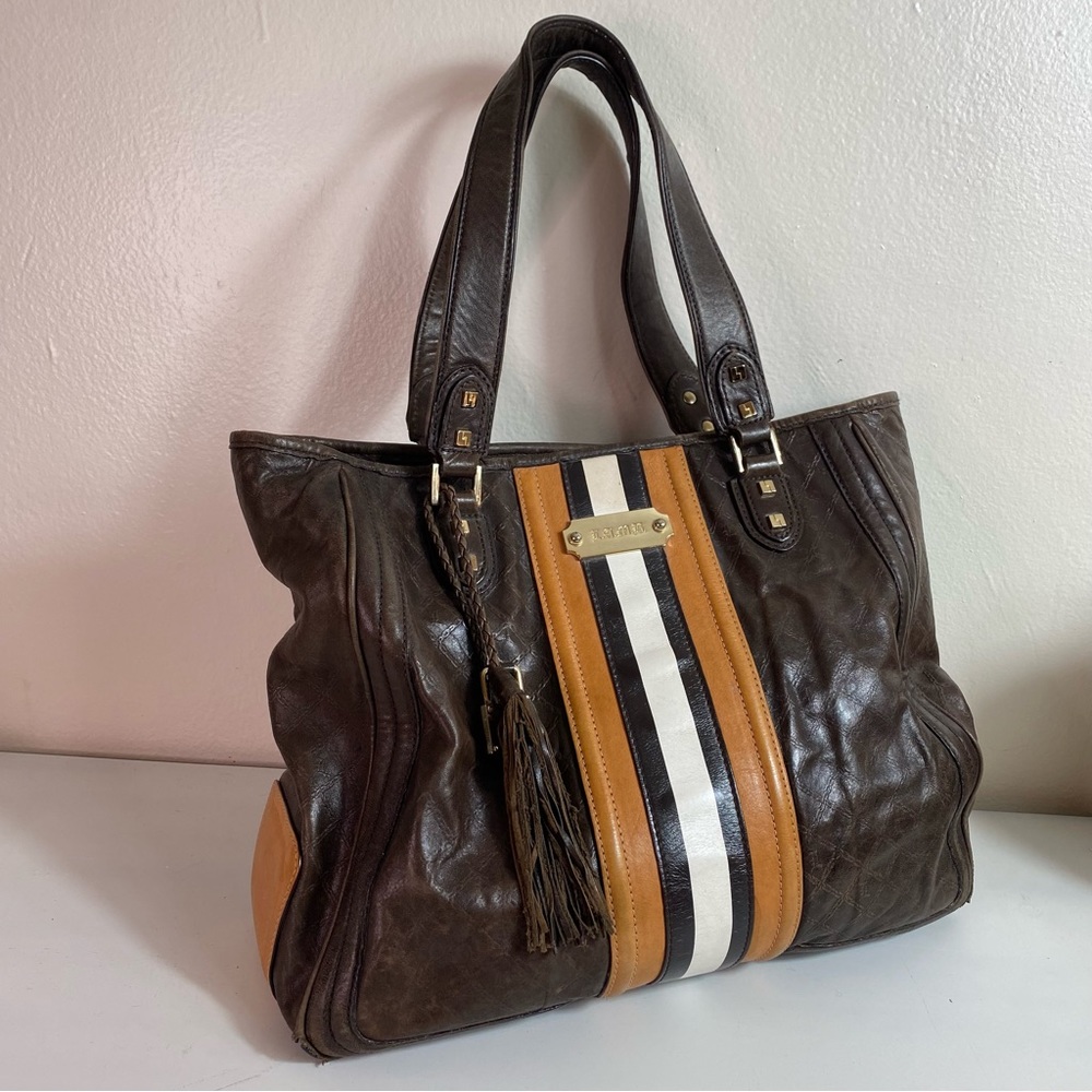 Lamb Fadeout Leather Stripe Purse - Picture 15 of 15